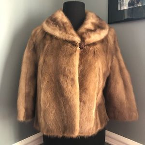 Vintage! Autumn Haze Mink Fur Jacket
